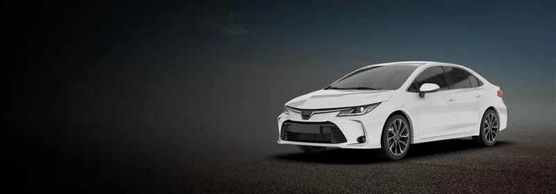 Toyota Corolla available for rent with fuel efficiency and comfortable ride