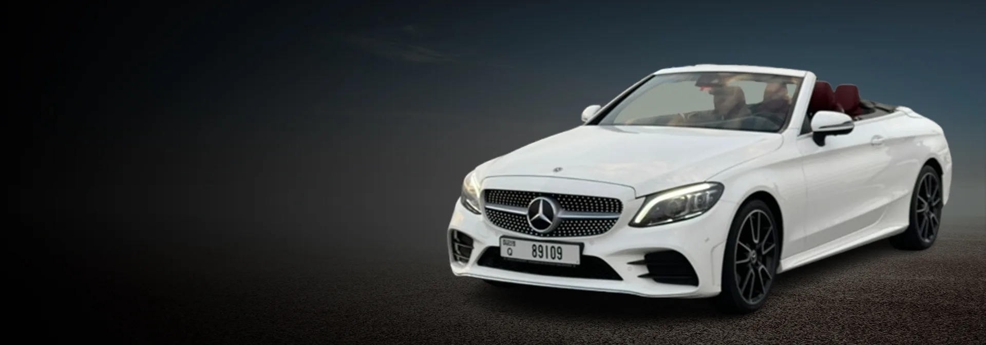 Mercedes C200 luxury sedan available for rent in Islamabad