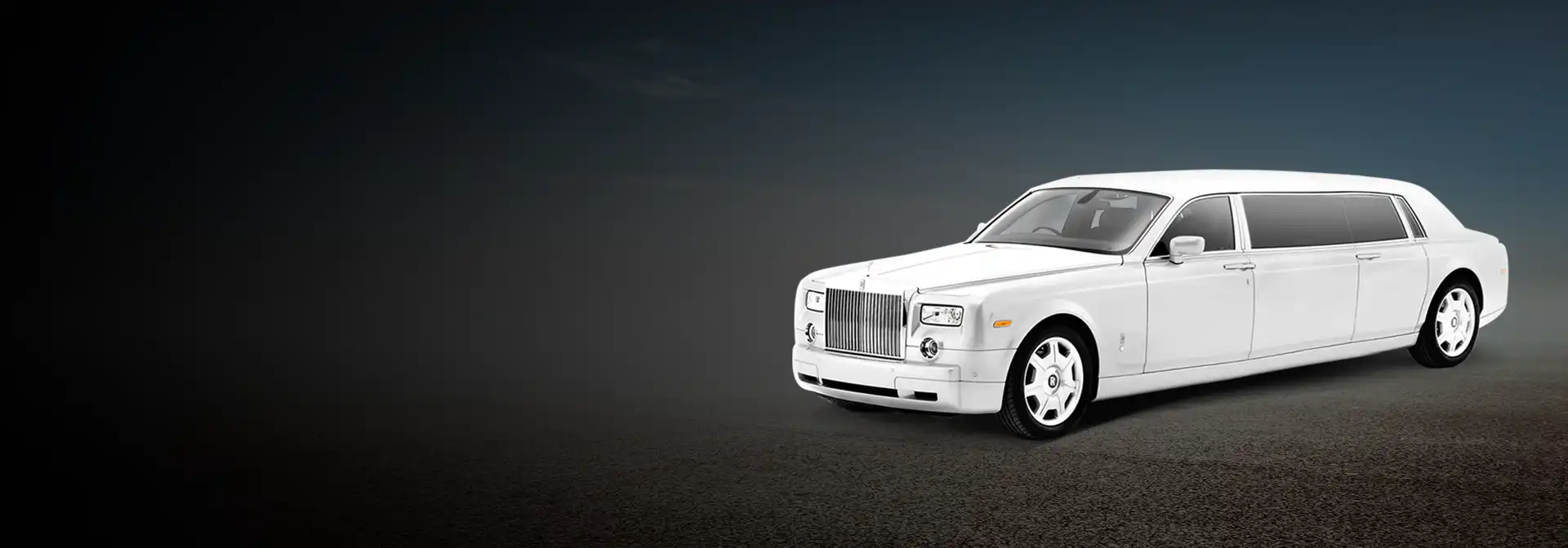 White Rolls-Royce stretch limousine rental in Islamabad, Rawalpindi, and Mirpur for weddings, luxury parties, VIP events, and airport pickup.