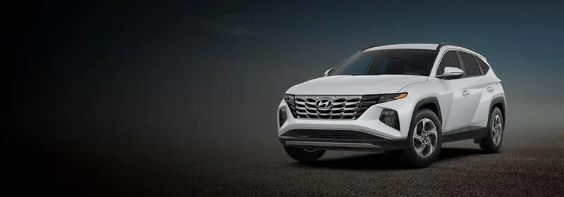 Hyundai Tucson SUV available for rent with modern design and advanced features